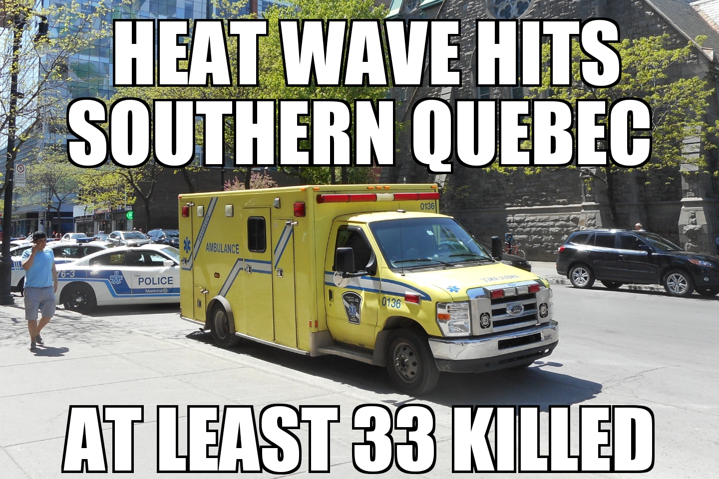 Quebec heat wave