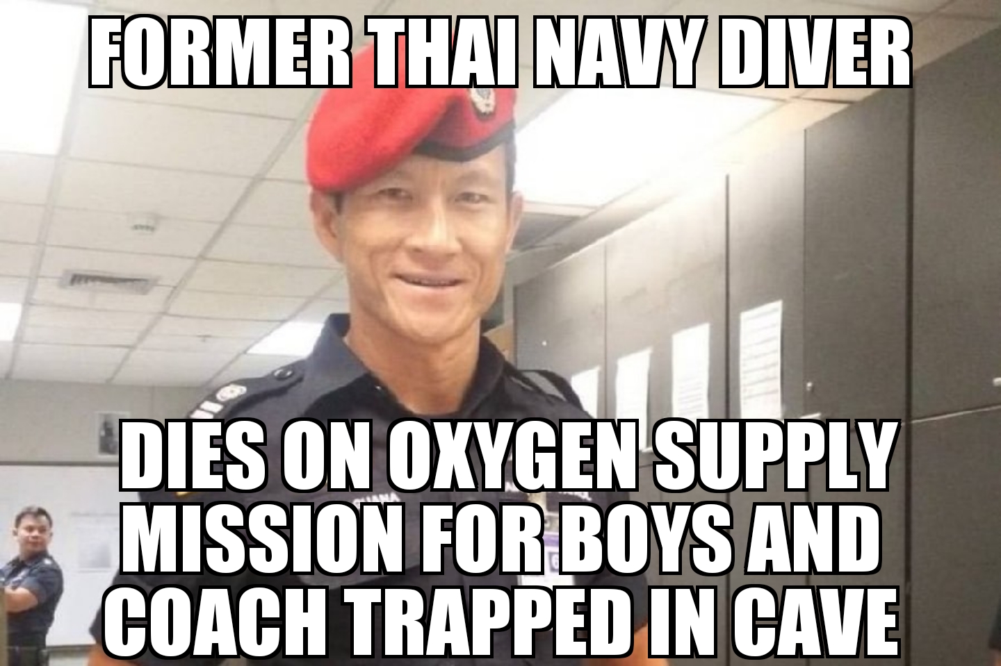 Thai diver dies in cave mission
