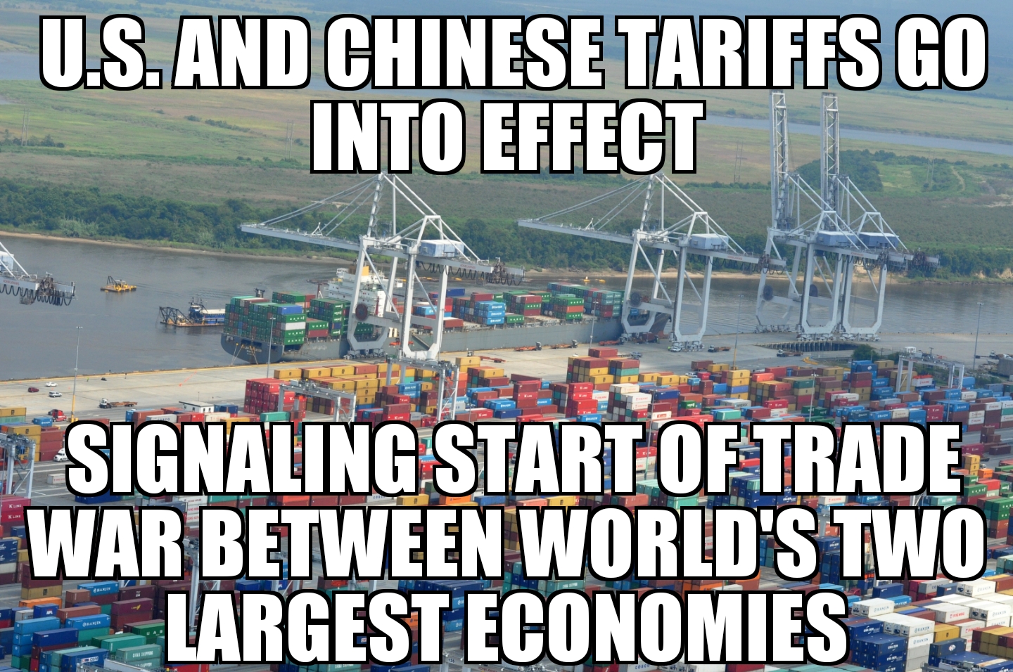 U.S., China begin trade war