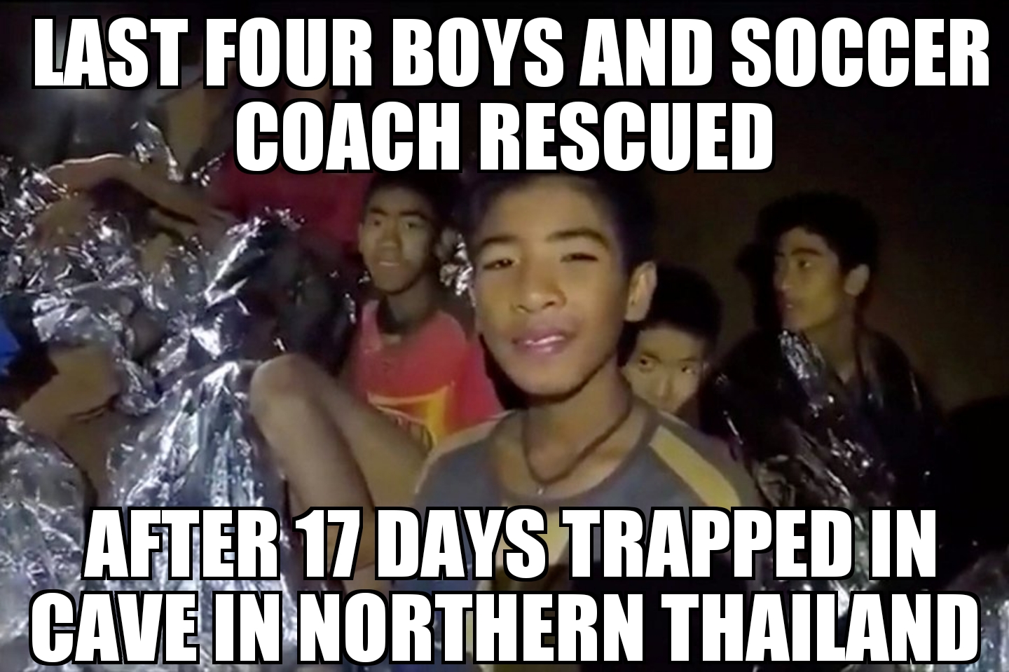 All 13 rescued from Thai cave