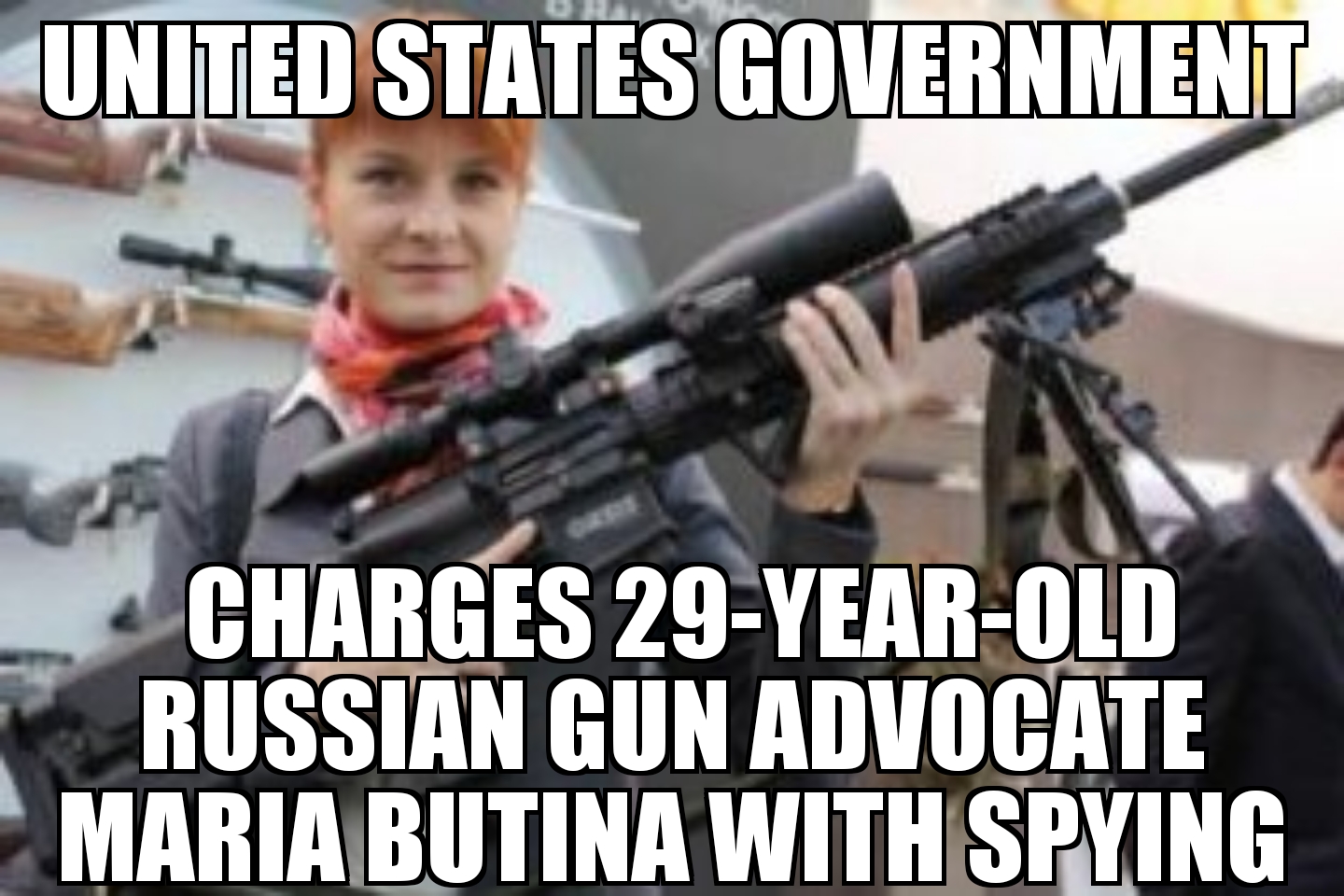 Maria Butina charged with spying