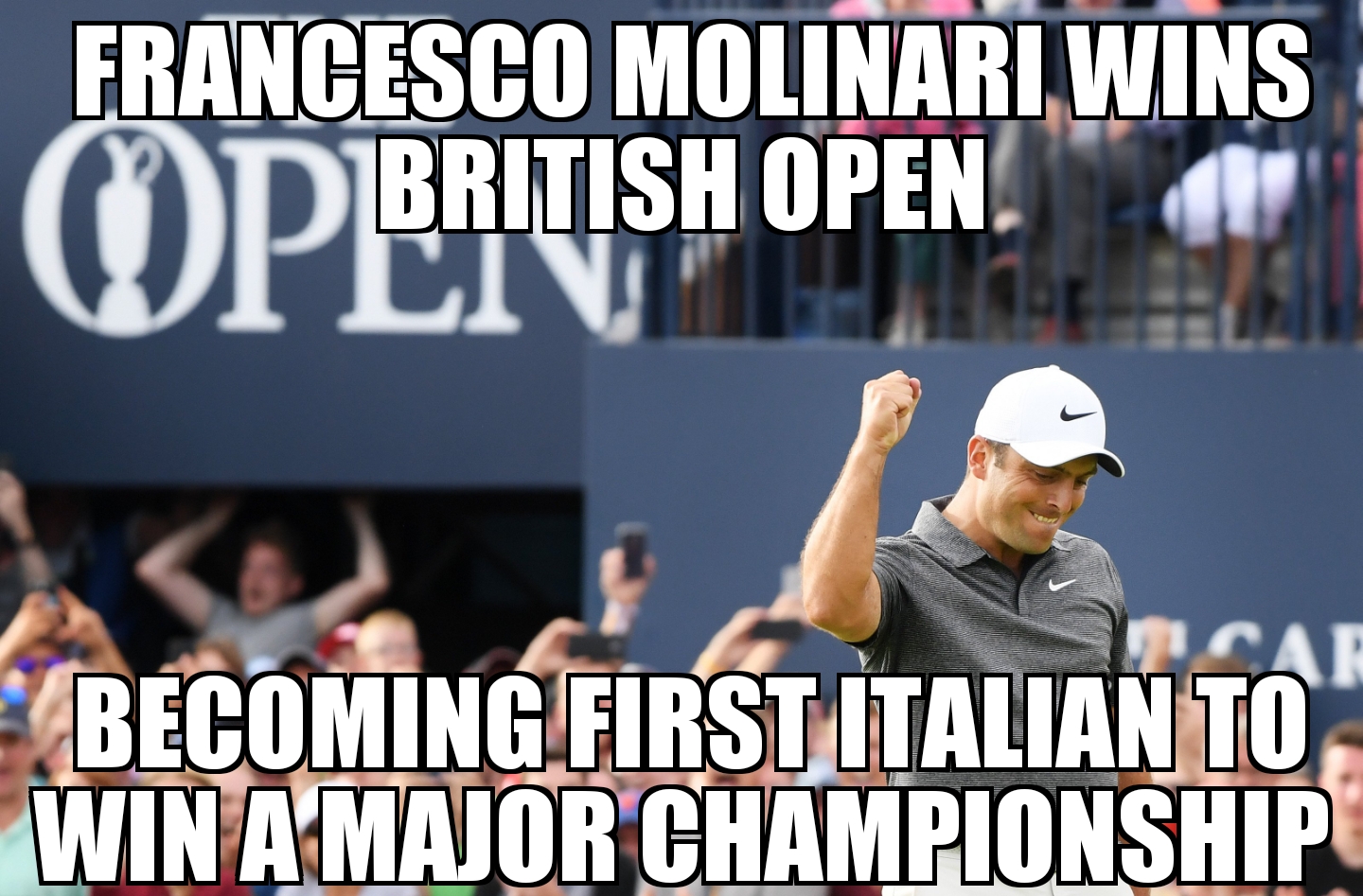Francesco Molinari wins British Open