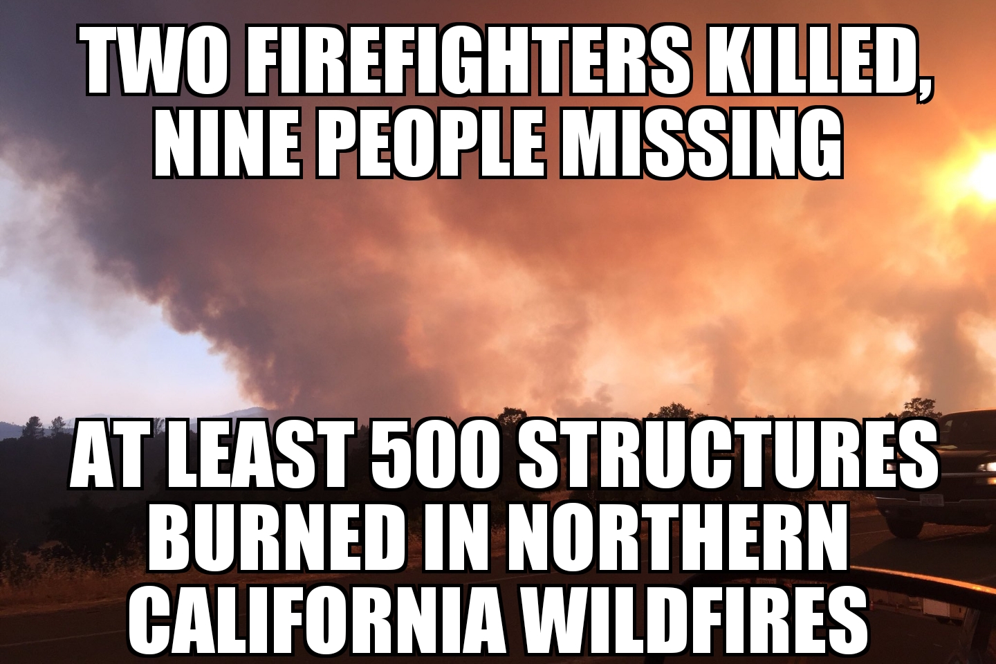 Northern California wildfires