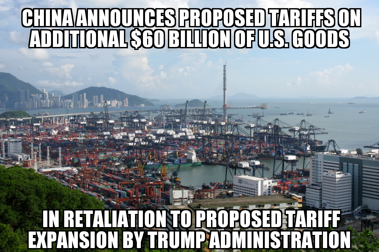 China proposes retaliatory tariffs on U.S. goods