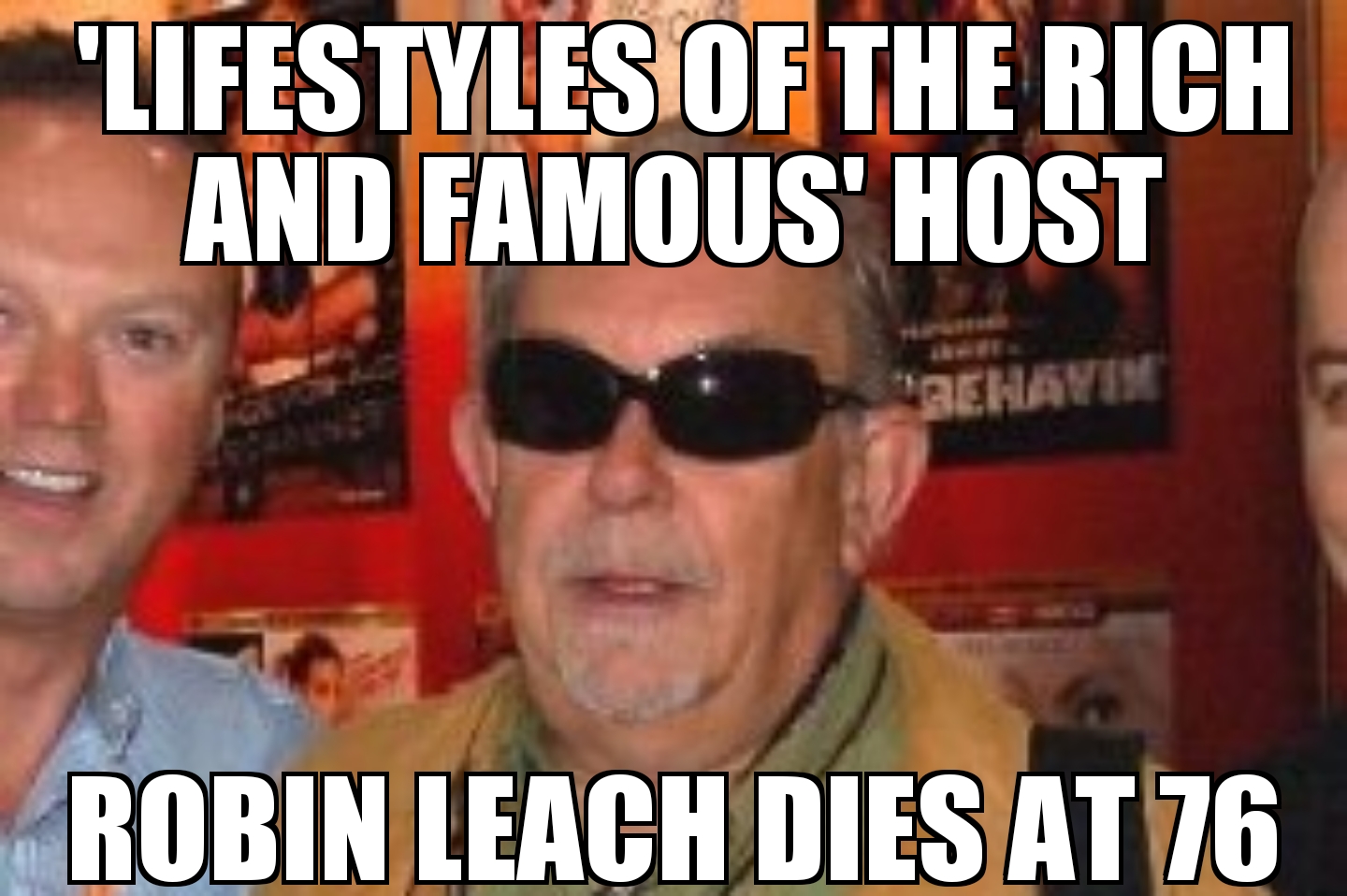 Robin Leach dies