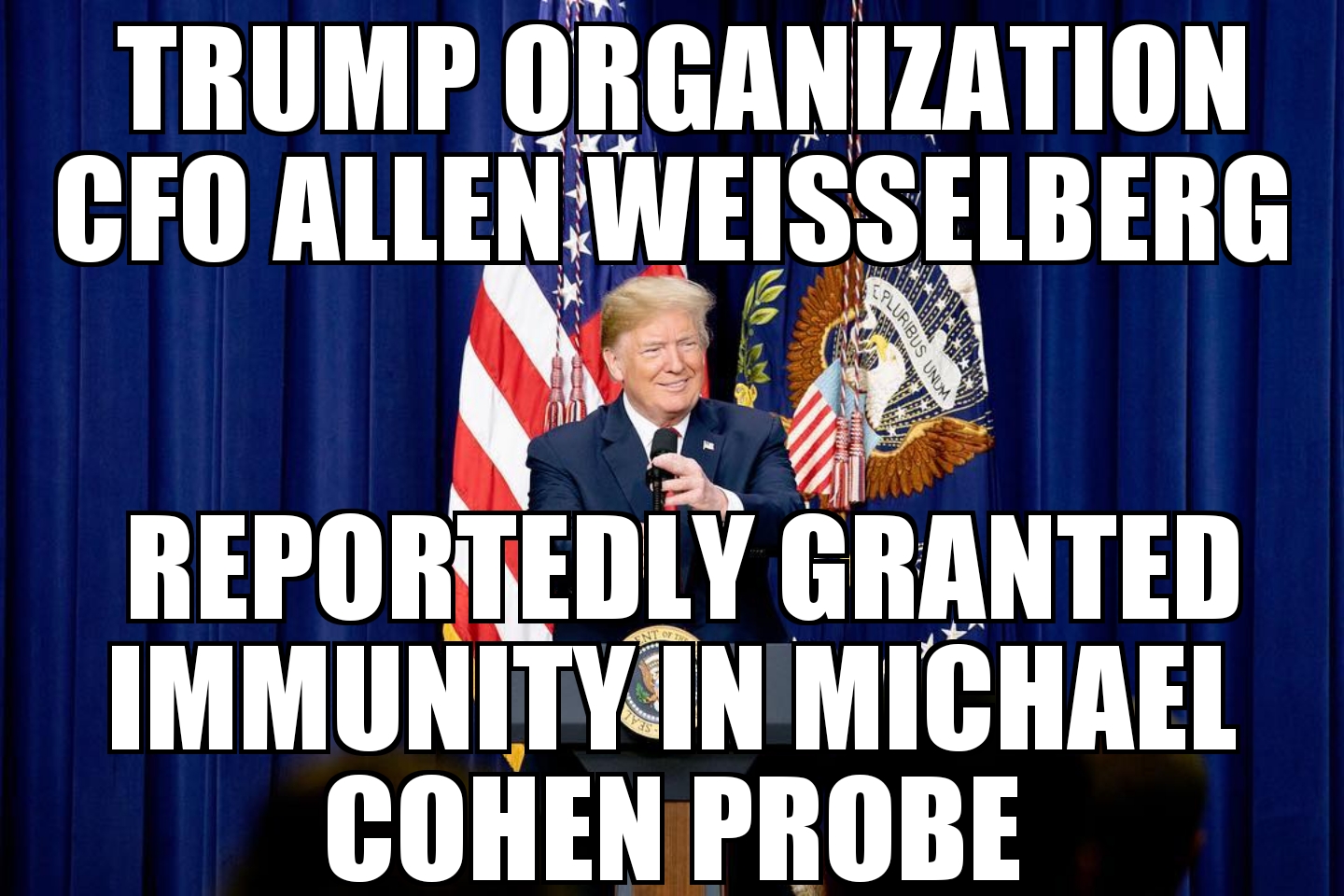 Trump Organization CFO given immunity in Cohen probe