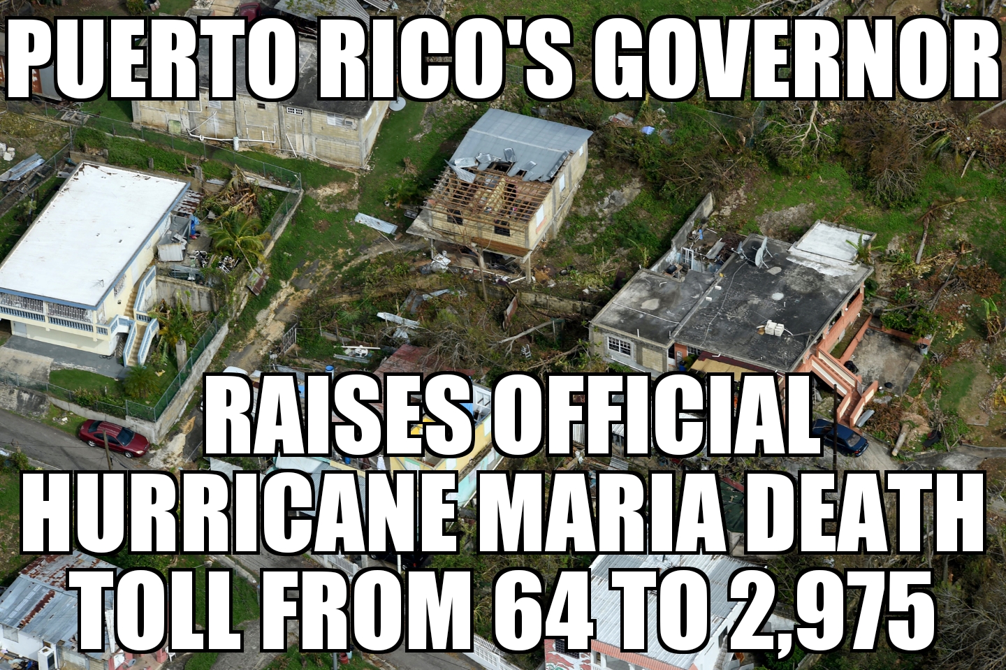 Puerto Rico raises Hurricane Maria death toll