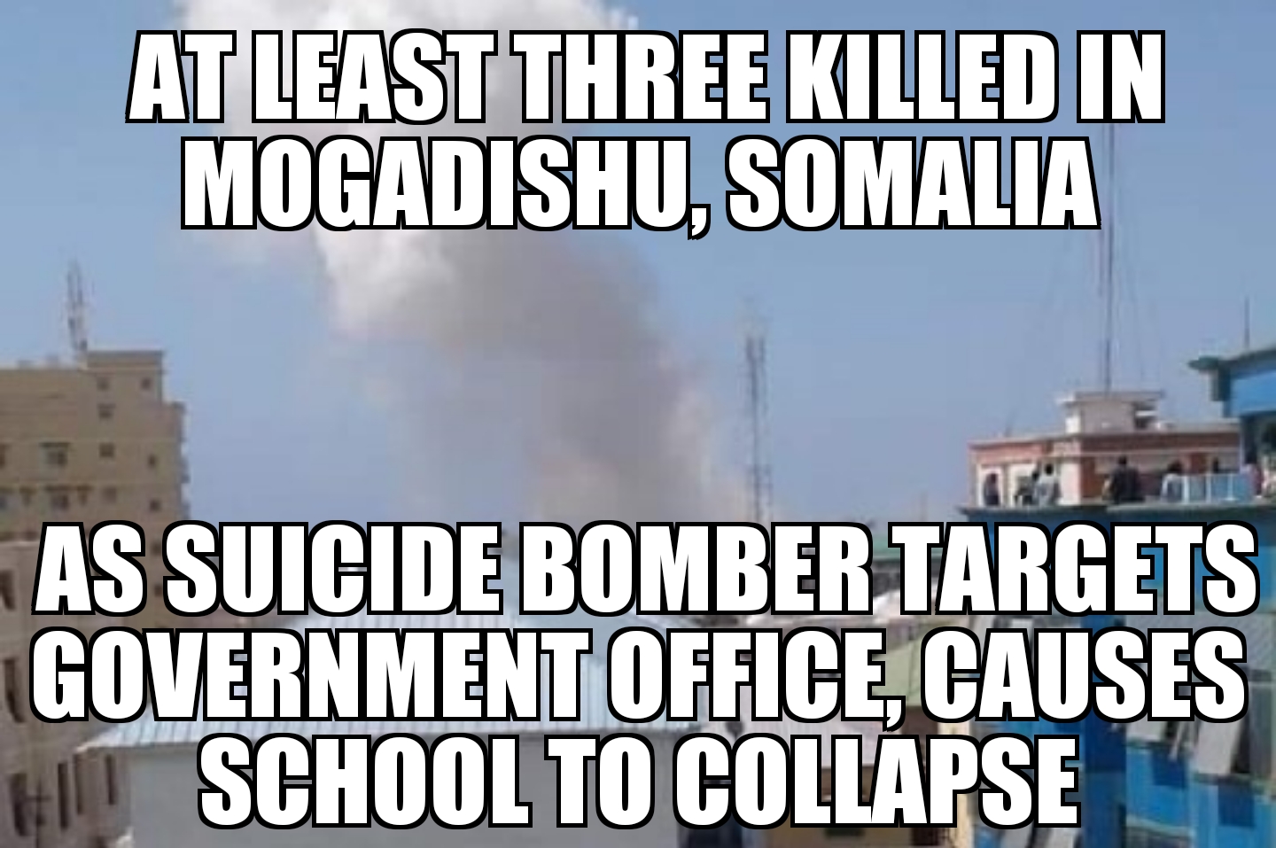 Mogadishu suicide bombing