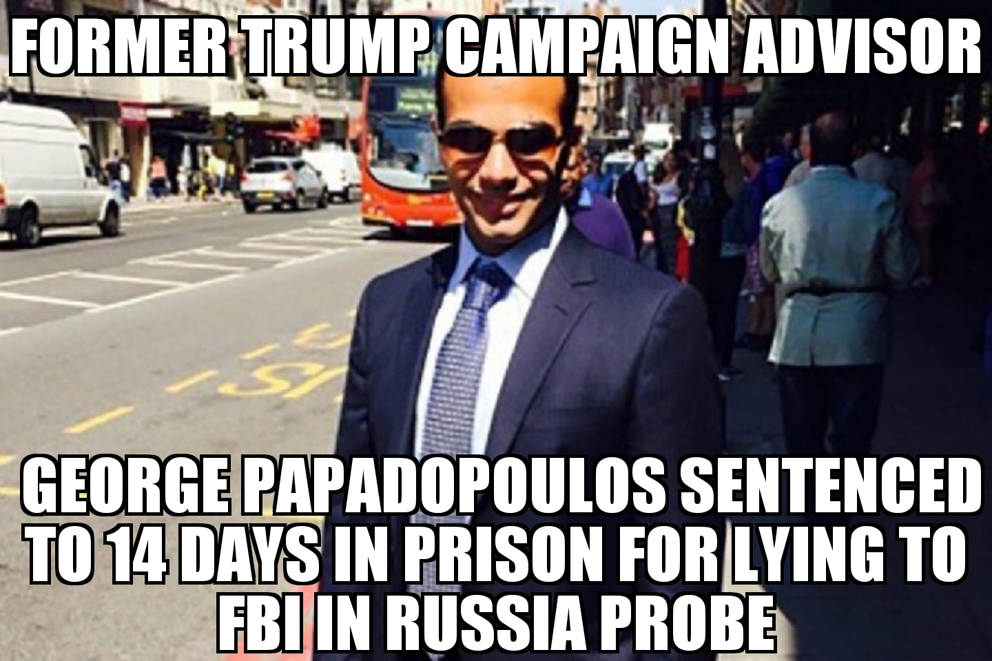 George Papadopoulos given 14 days for lying to FBI