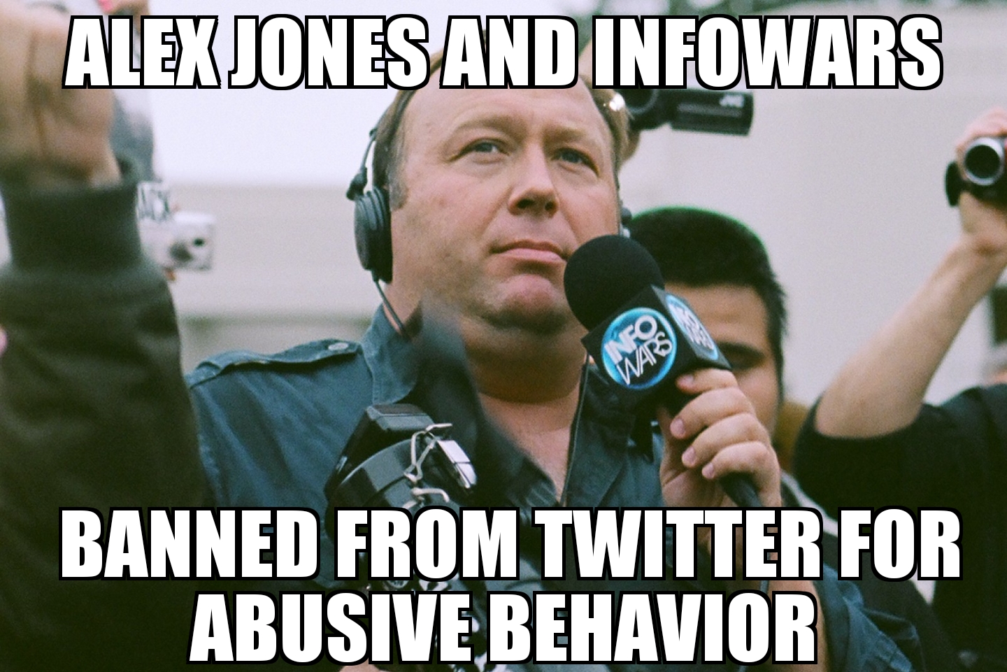 Twitter bans Alex Jones, Infowars