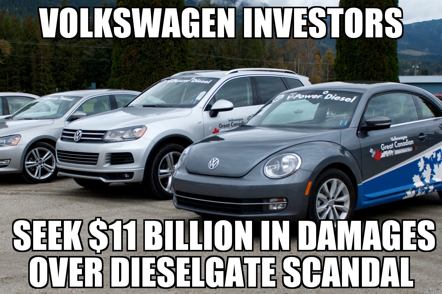VW investors seek $11B over Dieselgate