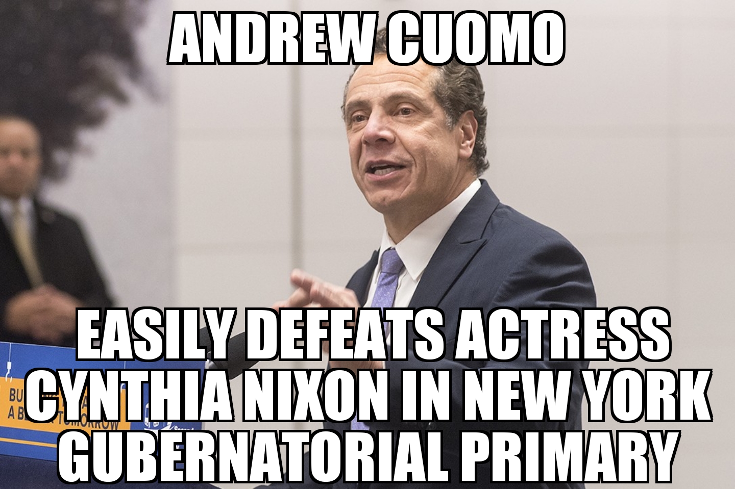 Cuomo beats Nixon in New York Governor primary