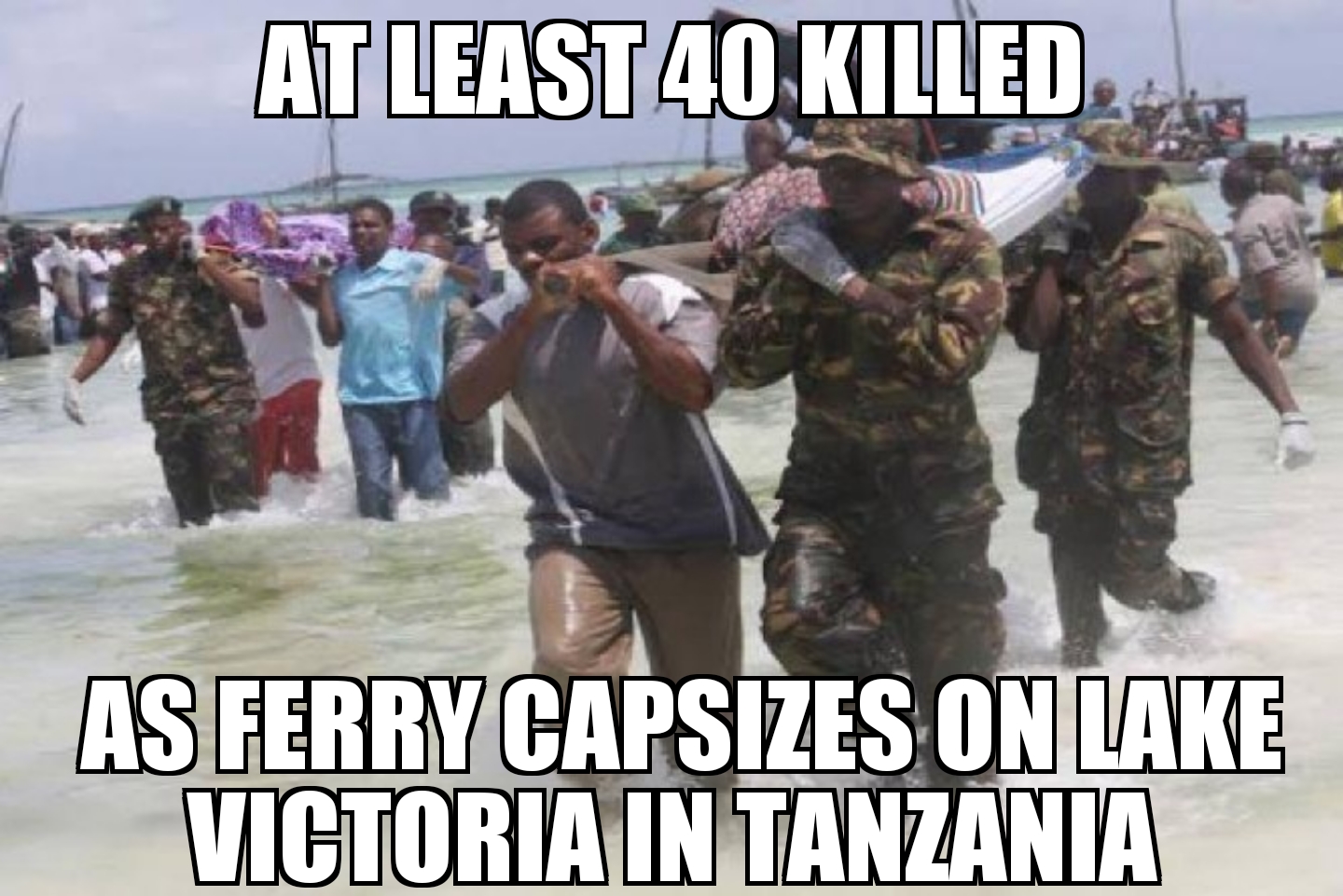 Lake Victoria ferry capsizes