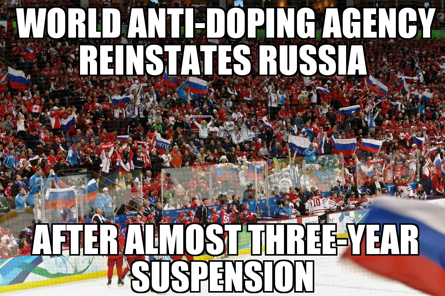 WADA reinstates Russia