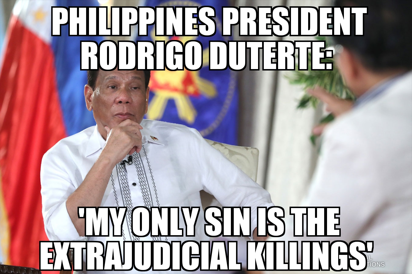Duterte admits to extrajudicial killings