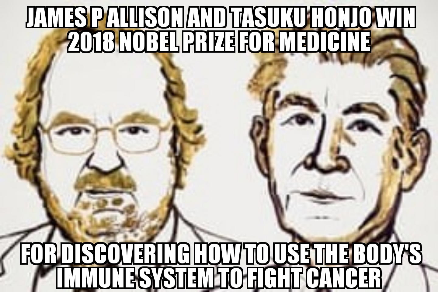 2018 Nobel Prize for Medicine