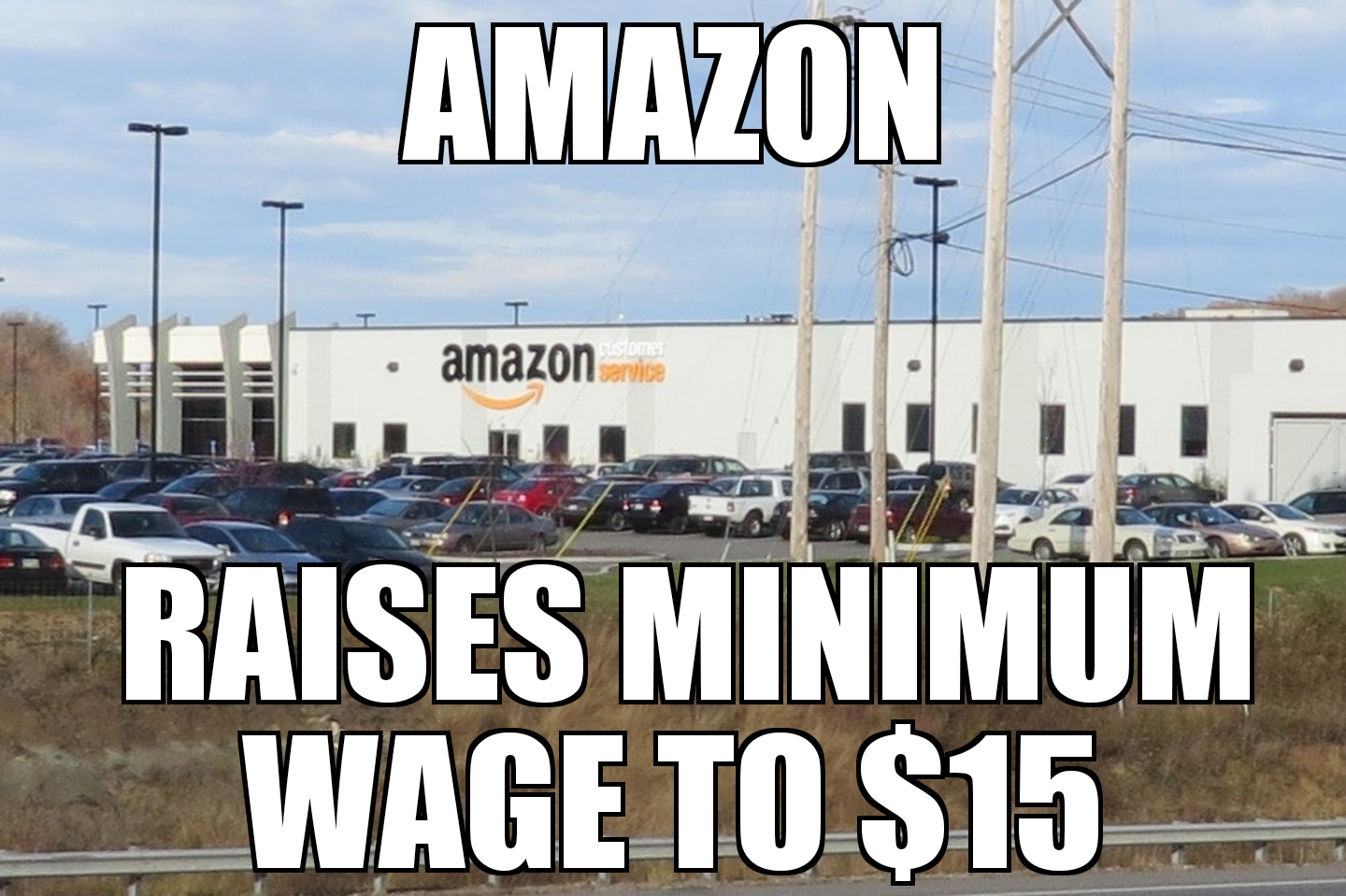 Amazon raises minimum wage to $15