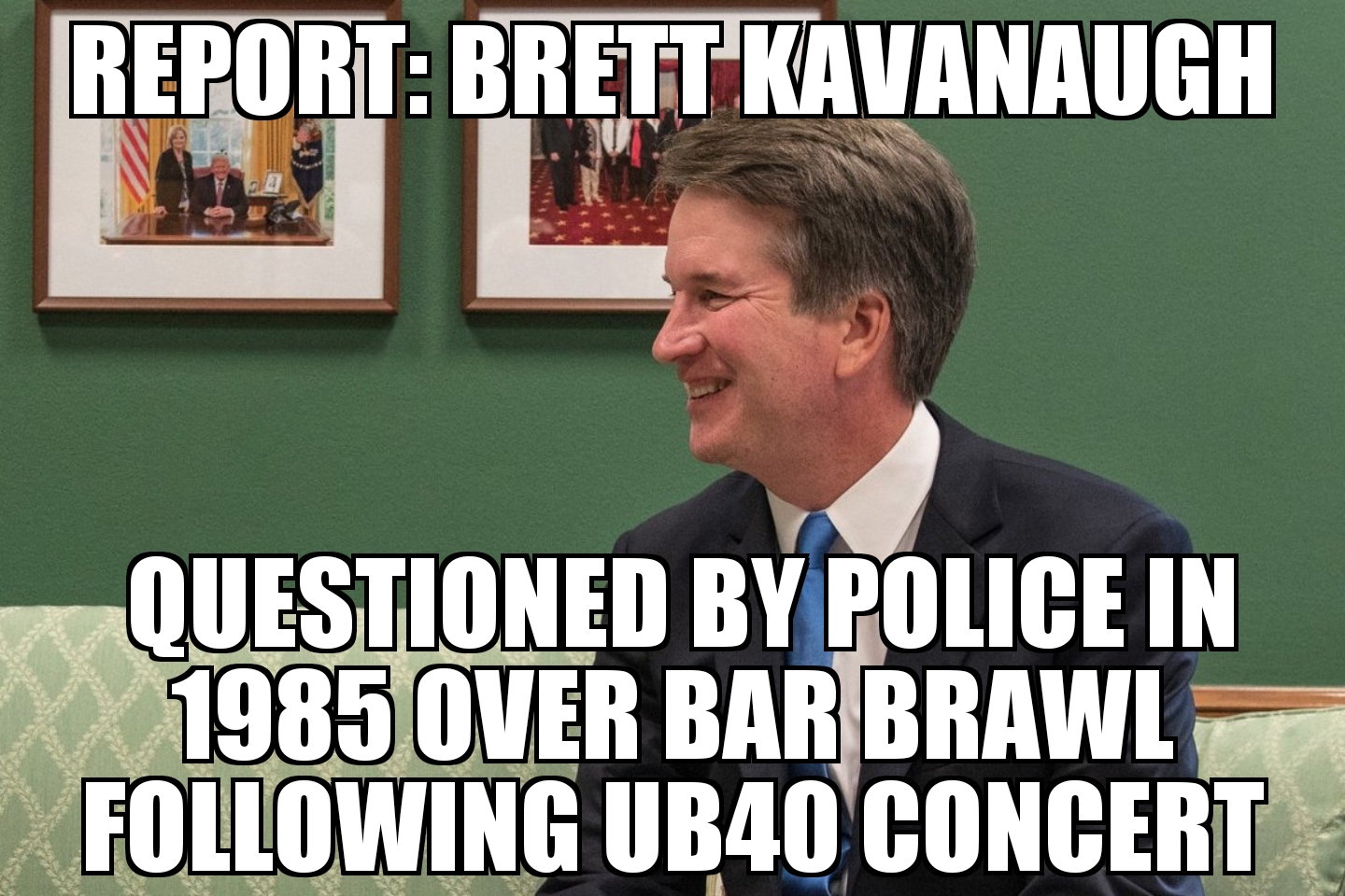 Kavanaugh questioned in 1985 over bar brawl