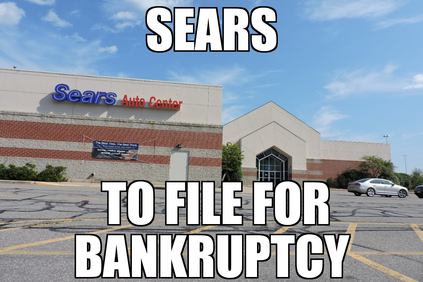 Sears to file for bankruptcy
