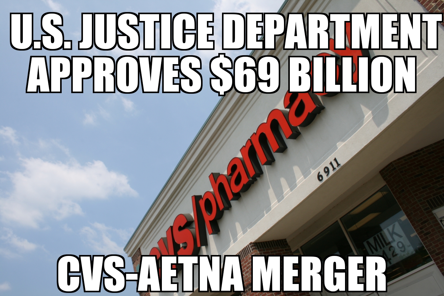 DOJ approves CVS-Aetna merger