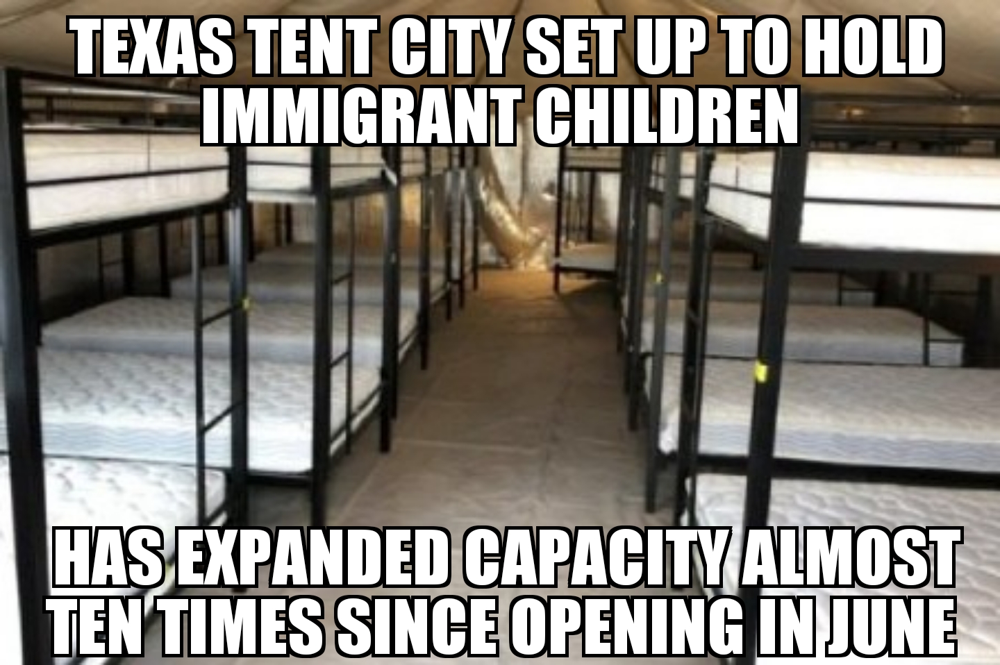 Tornillo, Texas immigrant children tent city
