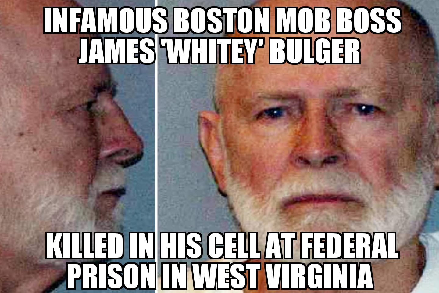 James ‘Whitey’ Bulger found dead