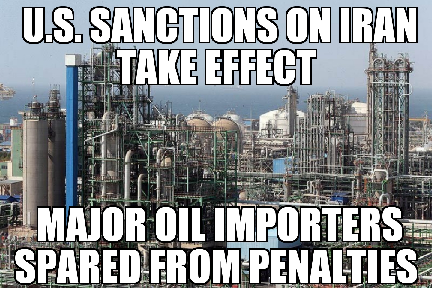 U.S. sanctions on Iran take effect