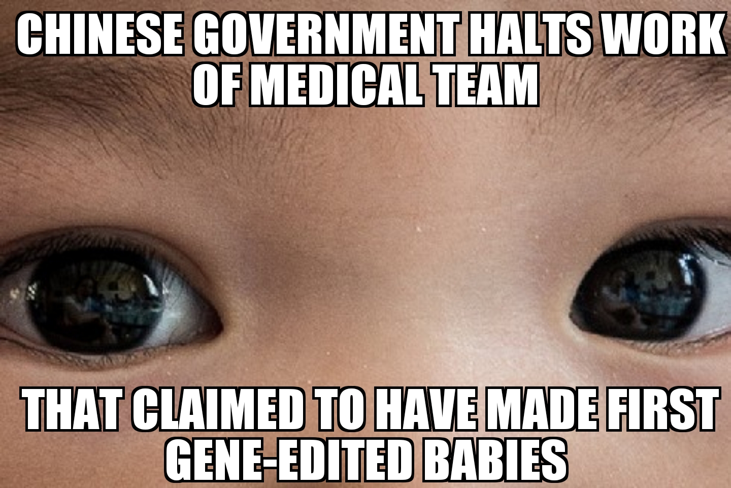 China halts baby gene-editing
