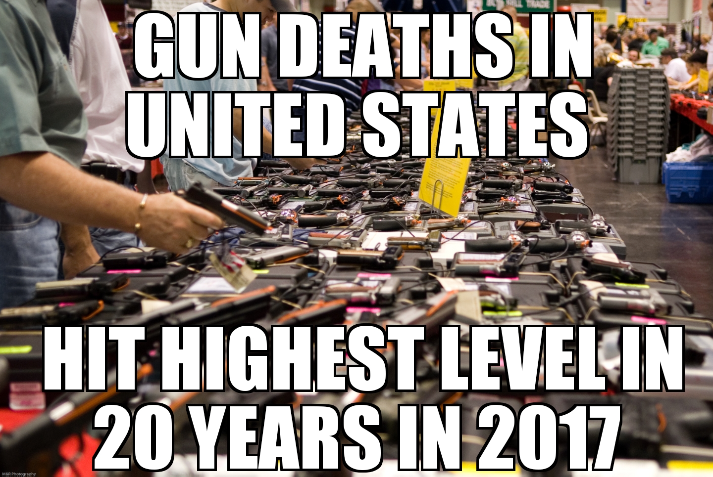 2017 U.S. gun deaths