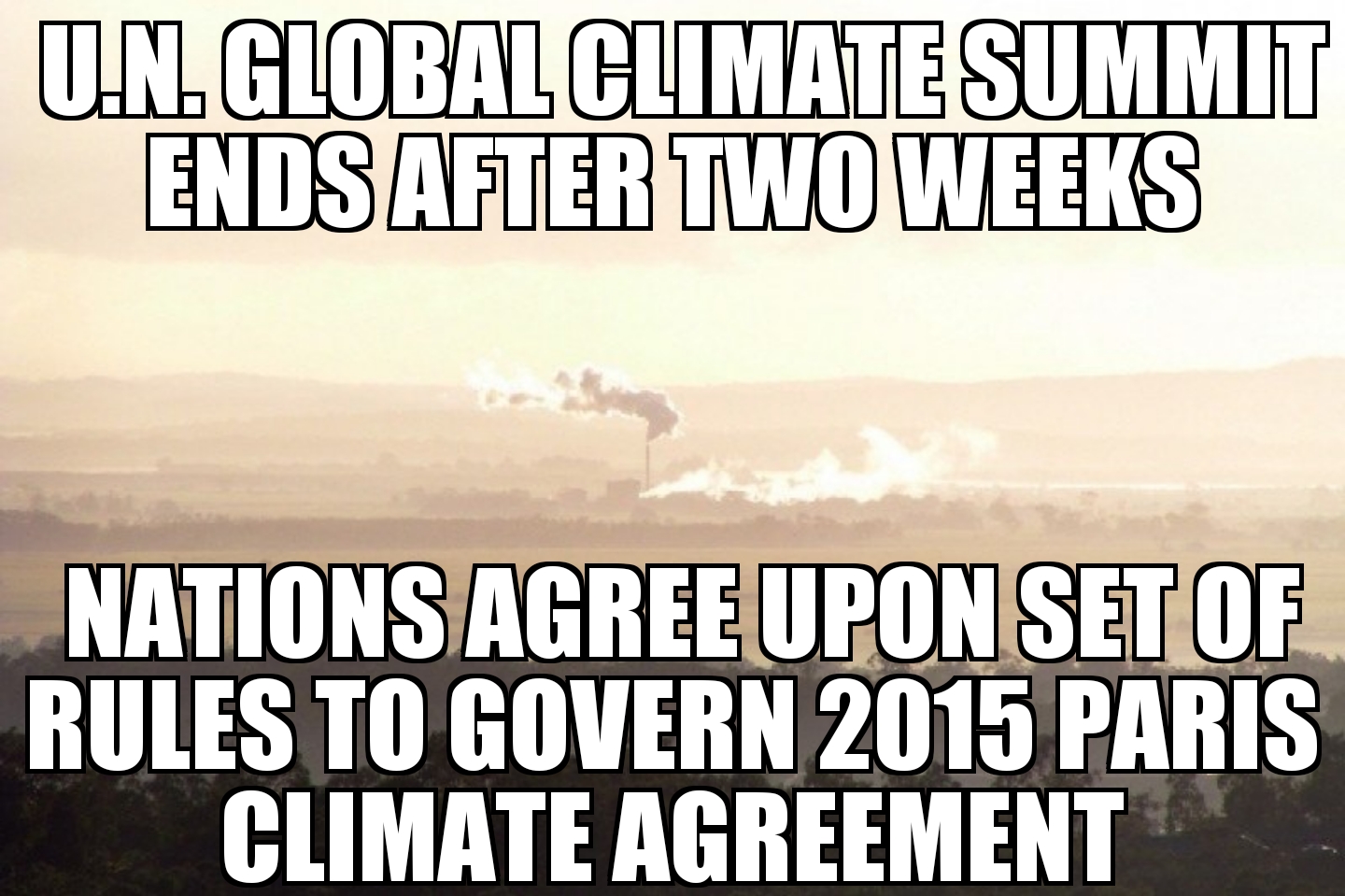 Global Climate Summit ends