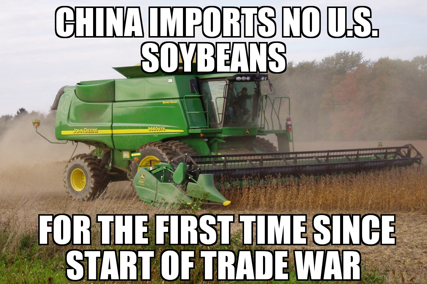China imports no U.S. soybeans
