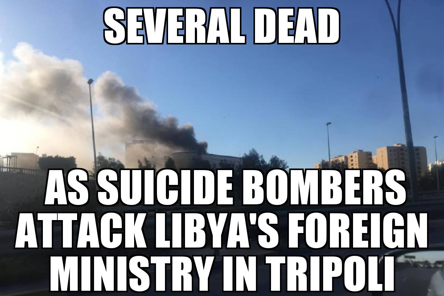 Tripoli suicide attack