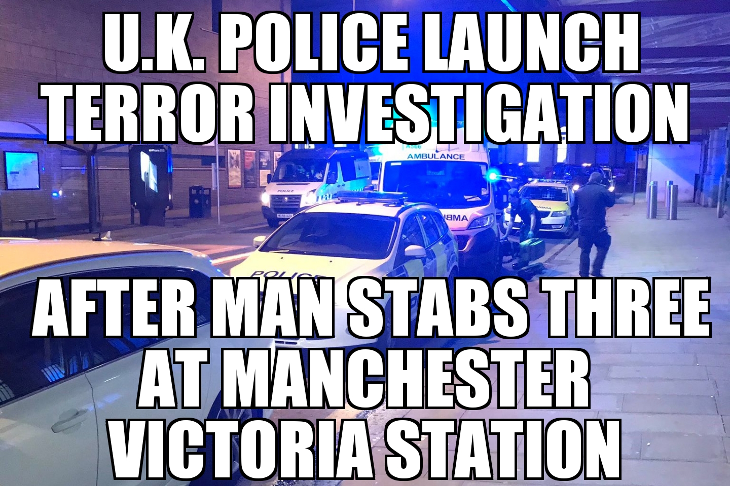 Manchester Victoria station stabbing
