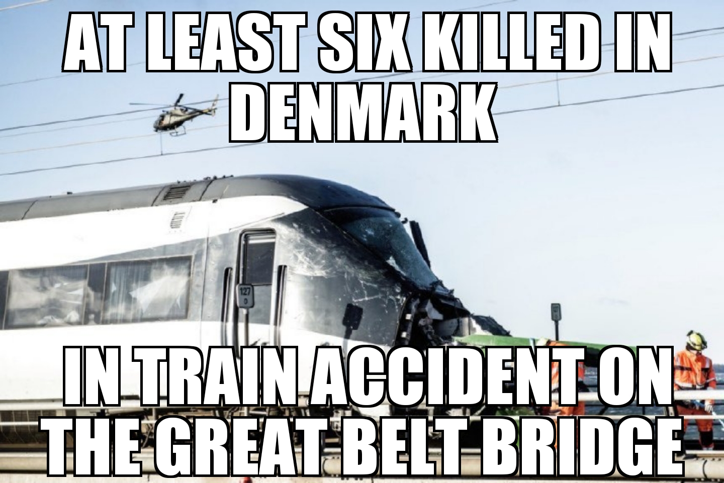 Great Belt Bridge accident