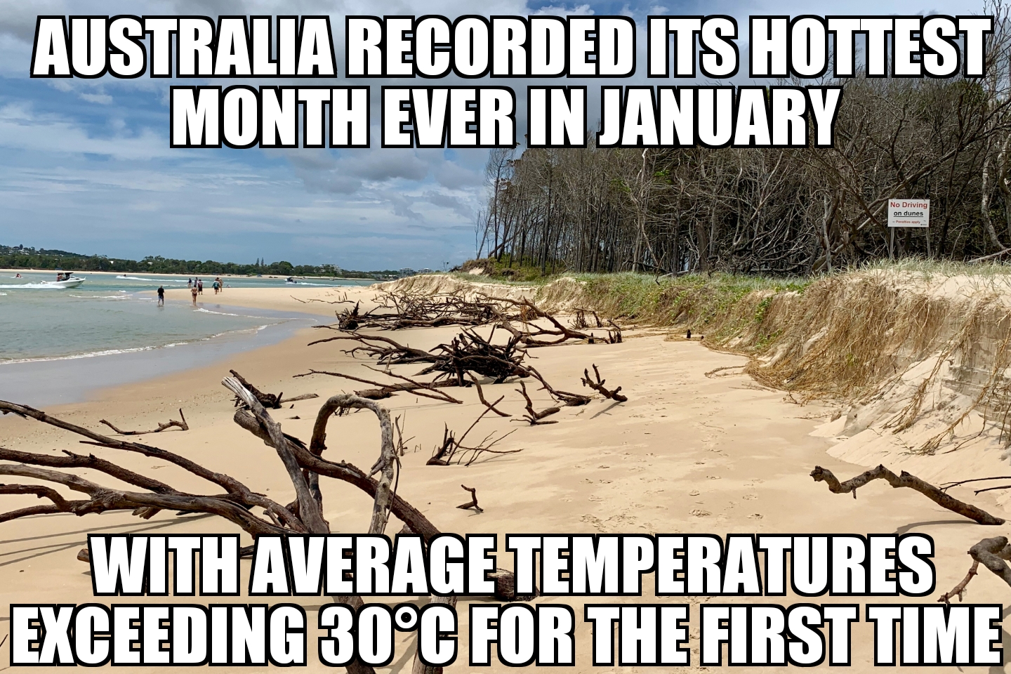 Australia had hottest month ever in January