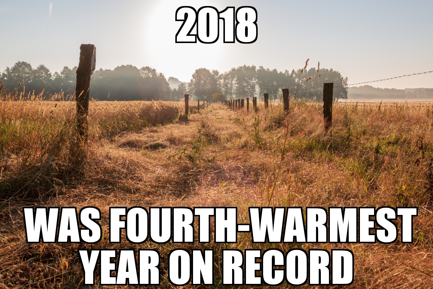 2018 was 4th warmest year