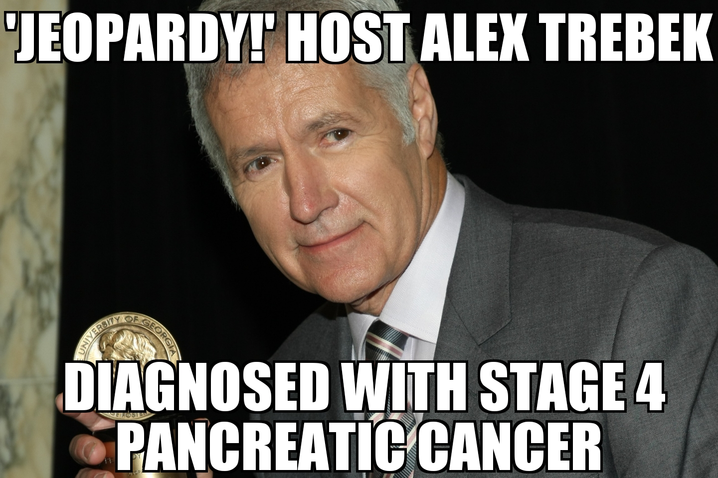 Alex Trebek diagnosed with pancreatic cancer