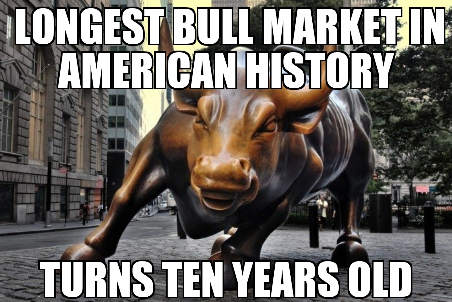 Bull market hits 10 years