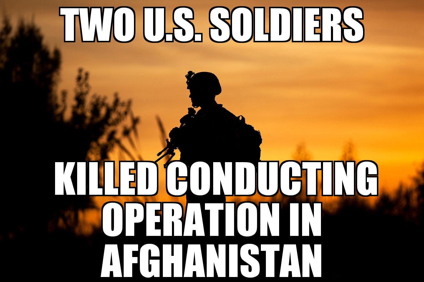 U.S. soldiers killed in Afghanistan