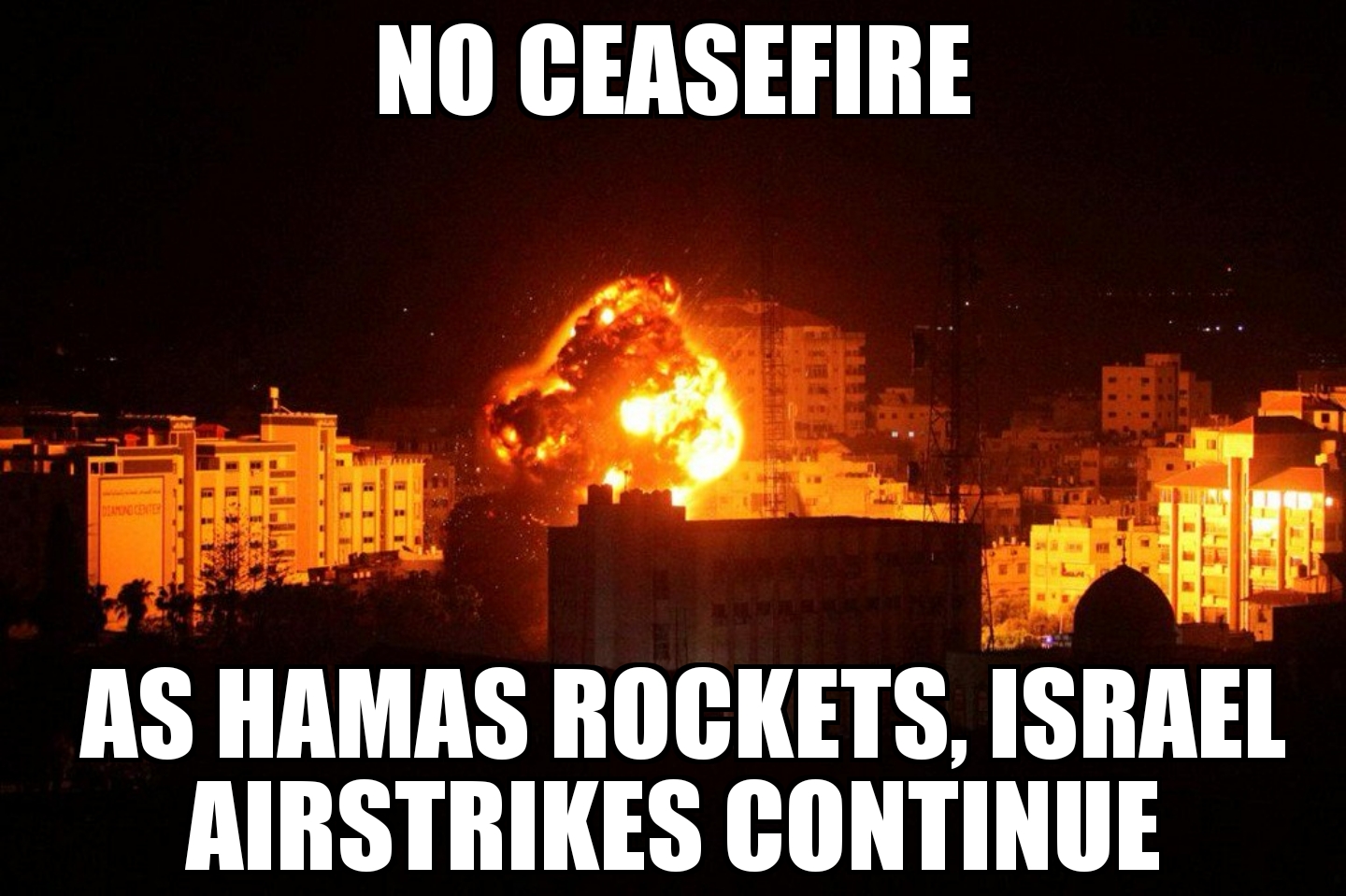 No ceasefire between Hamas, Israel