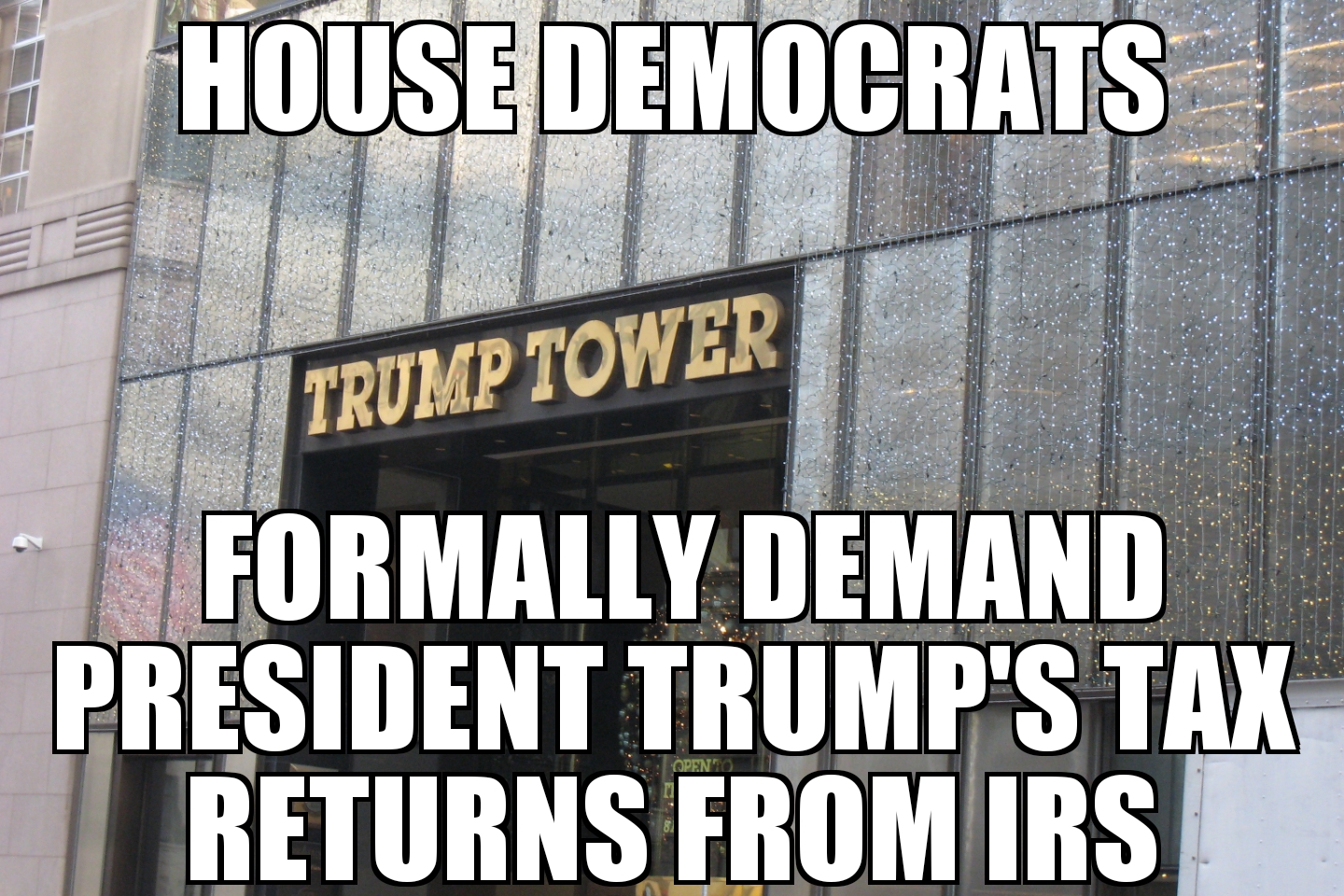 House Democrats demand Trump tax returns