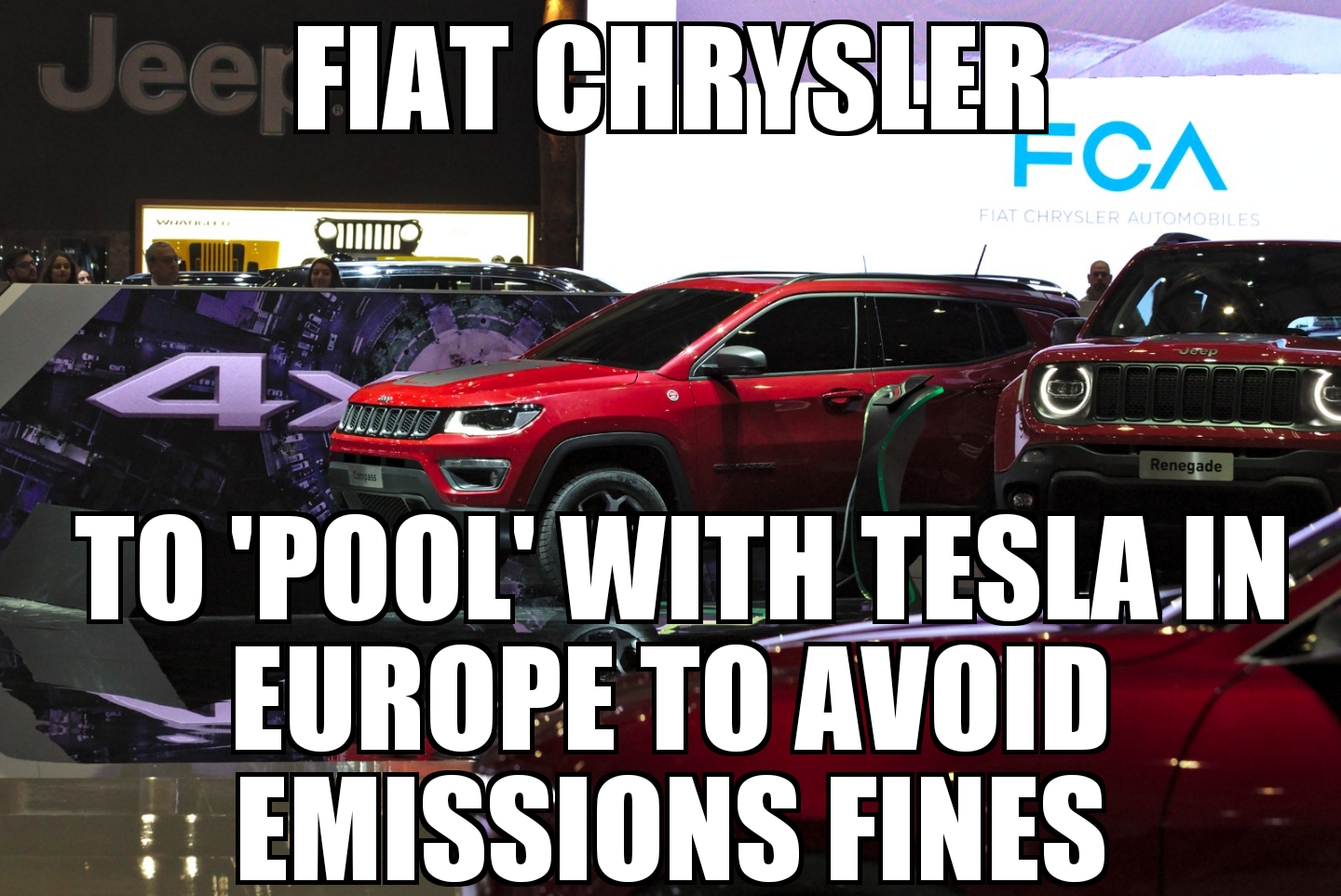 Fiat Chrysler to ‘pool’ with Tesla