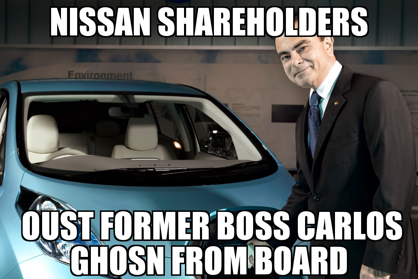 Nissan ousts Carlos Ghosn from board