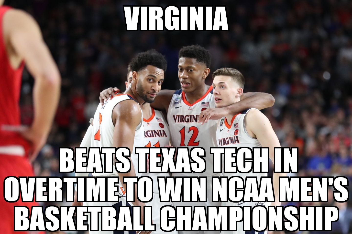 Virginia wins NCAA Men’s Basketball Championship