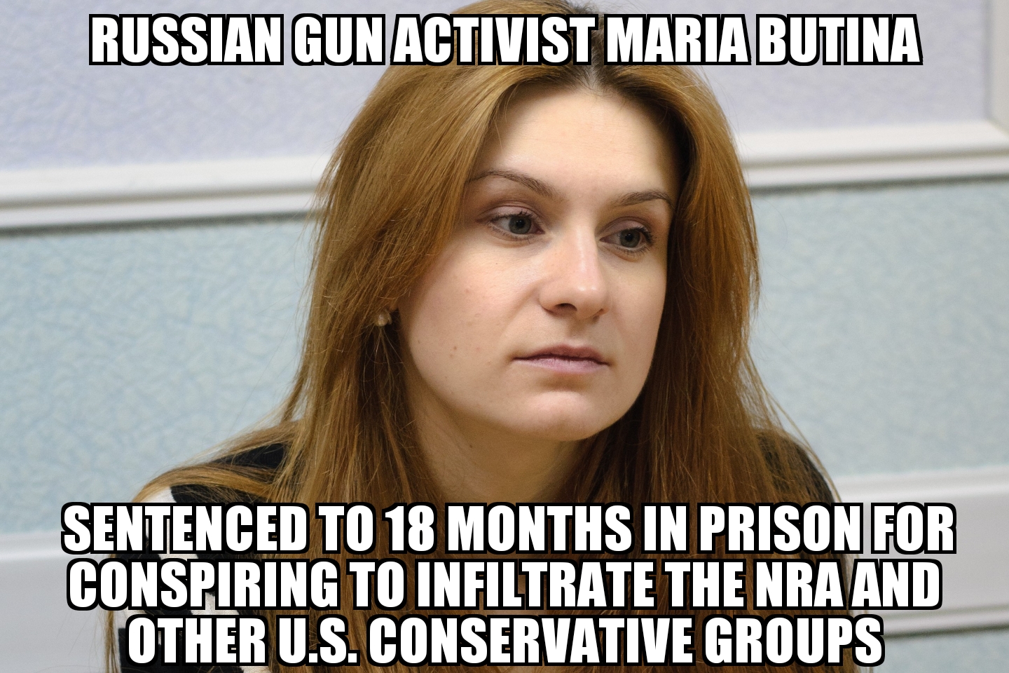 Maria Butina sentenced to 18 months in prison