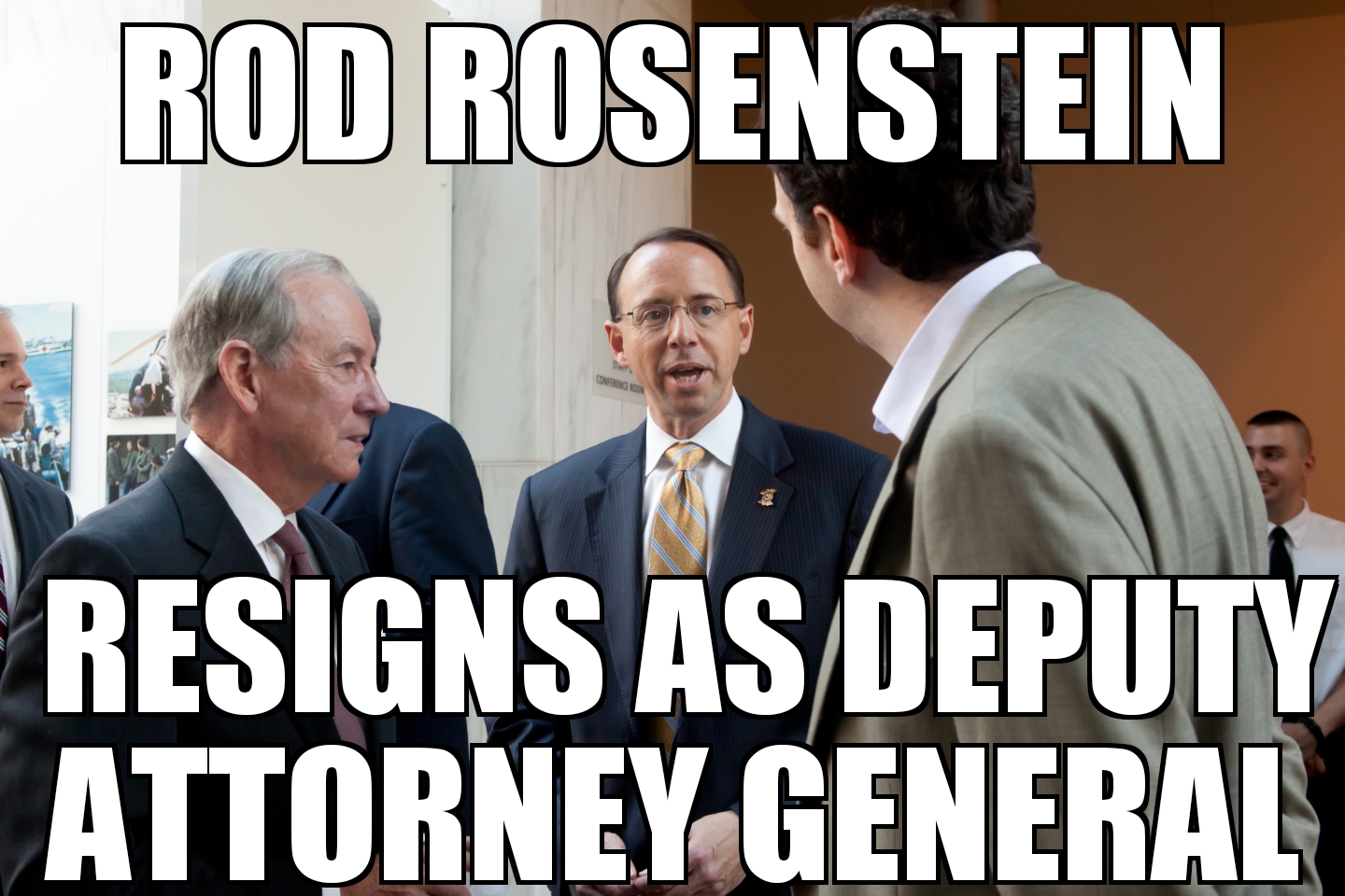 Rod Rosenstein resigns