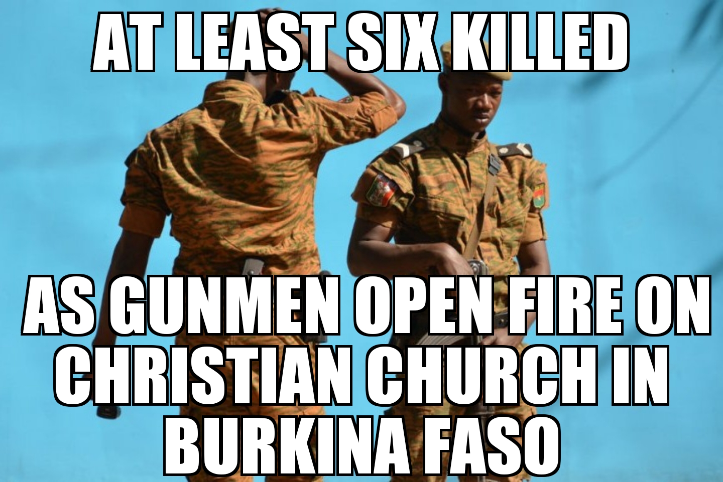 Burkina Faso church shooting