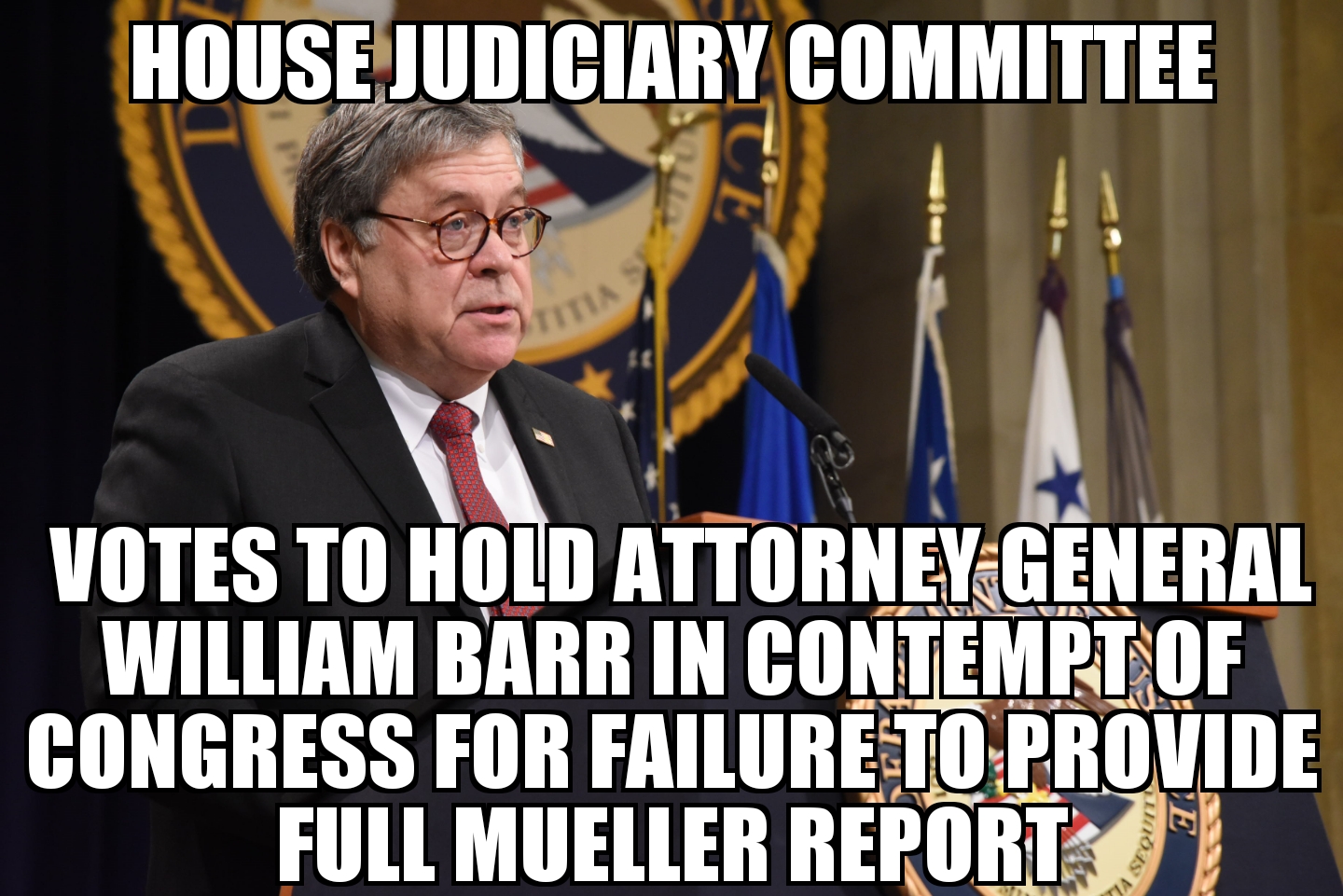 House finds Barr in contempt