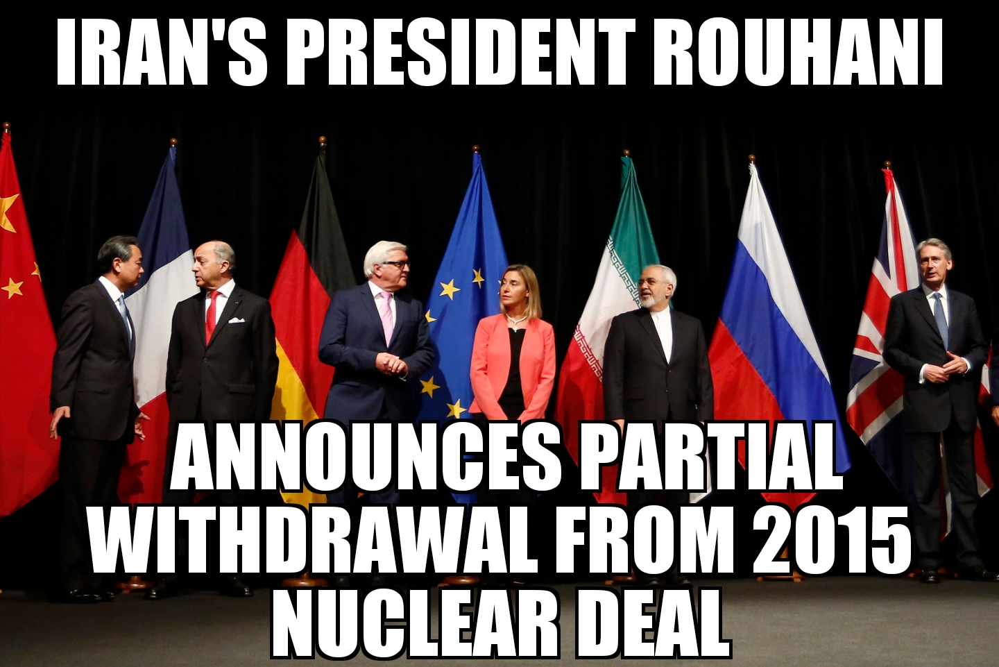 Iran announces partial withdrawal from nuclear deal