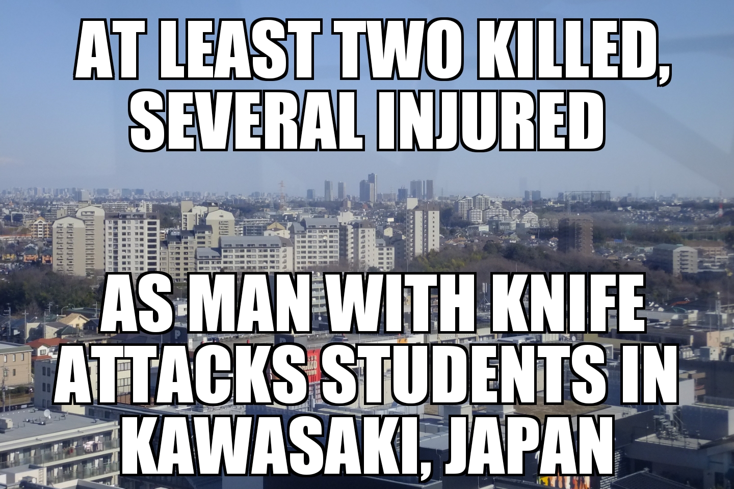 Kawasaki knife attack